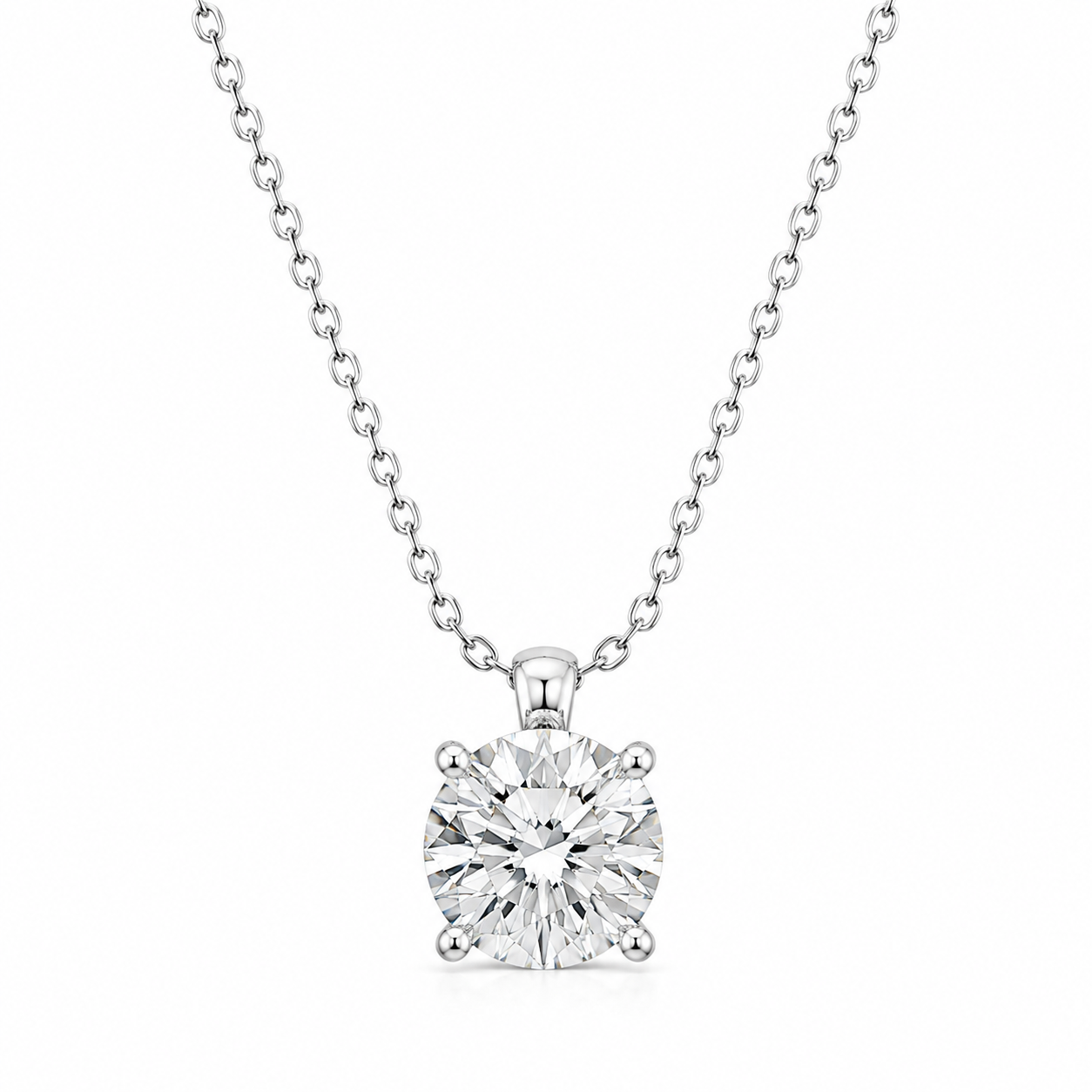 The Celeste™ 1.00 CT Lab-Grown Diamond Solitaire Necklace